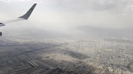 La Ciudad Monstruo Mexico City  Aterrizaje 4k  Vista del Aeropuerto de Peña Nieto #mexicocity