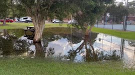 Flooding in Sydney after heavy rainfall