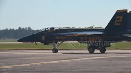 Blue Angels Prepare for Spectacular Air Show at Maxwell Air Force Base in Montgomery, USA