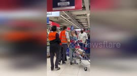 Activists Trigger Alarms in Supermarket Protest in Paris, France