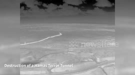 Israel destroys 3 Hamas tunnels in the area of the Khan Yunis, Gaza