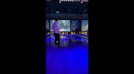 3-year-old teddy hits first spare in bowling debut
