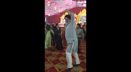 Sikh man perform garba in punjabi bhangra dance style in India