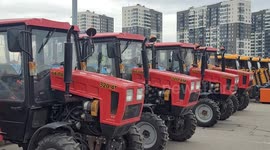 Nevskiy district of St Petersburg gets new cleaning vehicles for spring-summer season, St Petersburg,  Russia