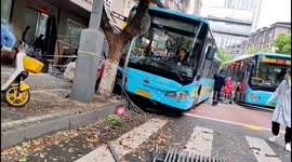 Out-of-control bus ploughs into pedestrians, killing at least 3 in southern China