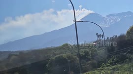Incredible images show moment volcano blows rare vortex smoke rings