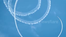 Spectacular Aerial Feats at Beyond the Horizon Air and Space Show in Minot AFB, USA