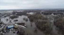 Russia Declares Emergency In Flood-Hit Orenburg