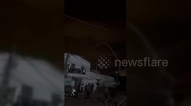 Israel struck the vicinity of the Kuwaiti Hospital in the city of Rafah