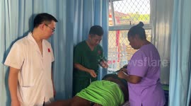 Local physiotherapist dedicated to promoting Chinese acupuncture therapy in Solomon Islands