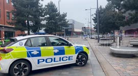 Police hunt knifeman after boy, 15, stabbed to death at shopping centre