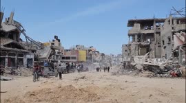 Palestinians Return to Khan Yunis