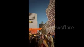 Footage from Texas shows crowd's reaction during total solar eclipse