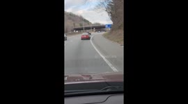 Car Falls Apart While On The Road