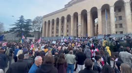 Georgia: Thousands Protest In Tbilisi Against ‘Russian Law’ On Foreign Agents 3