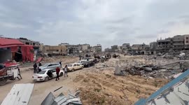 Palestinians return to destroyed homes in Khan Younis after Israeli withdrawal