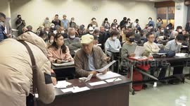 Japanese protest against government's further military cooperation with US