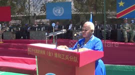 Chinese peacekeepers to DRC awarded UN Peace Medal