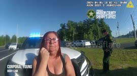 Intoxicated Driver Forgets ABCs During Sobriety Test in Ocala, FL, USA