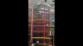 Woman Loses Her Wig On Obstacle Course