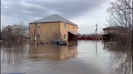 Orenburg emergency rescue saves two in boating mishap