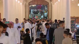 Egyptians celebrate Eid al-Fitr in Cairo