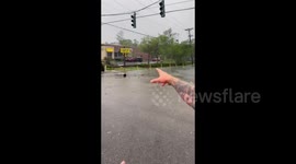Video shows severe damage after tornado touches down in Louisiana