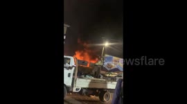 Ghana: Fire Destroys Dozens Of Stalls At Madina Market In Accra 3