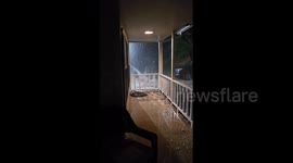 US: Thunderstorms Bring Large Hail To Central Texas 6
