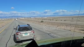 Road Rage Incident With Semi And Brandished Knife