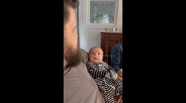 Baby’s First Time Seeing a Beard