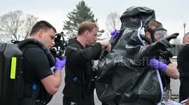 Pennsylvania National Guard Conducts WMD Training Exercise in Bloomsburg, PA, USA