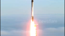 SpaceX Falcon 9 launches US Space Force weather satellite