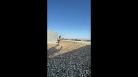 Montpellier daredevil: 20-story rooftop jump, 20-foot leap
