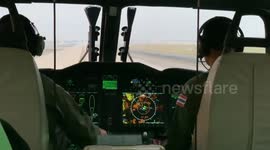 Thick smog obscures sky over northern Thailand