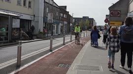Infamous 'optical illusion' cycle lane which injured 100s 'fixed overnight'