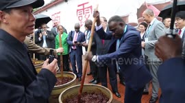 Diplomatic envoys in China's Sichuan: Enjoy SW China's rural lifestyle