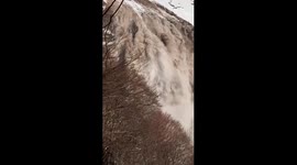 Mount Fisht avalanche: 1000 cubic meters descend, no casualties