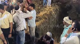 Six-year-old falls into 70 feet deep borewell in central India
