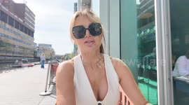 Talk TV star Lizzie Cundy talks about the terrible incident that occurred in the Westfield shopping center in Sydney.