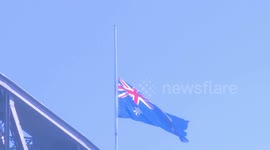 Flags across Australia at half-mast to mourn for victims over Sydney mall attack