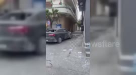 Israeli Air Raid Hits Khiam In Lebanon