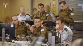 IDF Chief Conducts Situational Assessment at Air Force Operations Center