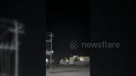 Iranian drones flying over Nasiriyah in Iraq and headed west