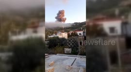 Israeli warplanes launch airstrikes on southern Lebanon