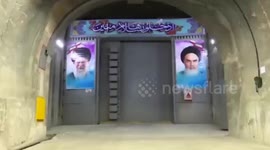 Iran showing a clip of the IRGC rocket city