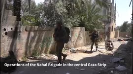 Discovery of weapons and explosives in classrooms in central Gaza Strip