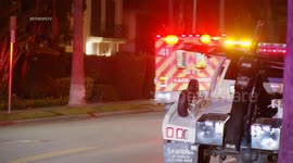 Single Vehicle vs Two Parked Cars in Los Angeles, CA, USA