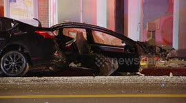 Bell Fiery Fatal Crash Includes Shooting Investigation in Los Angeles, CA, USA