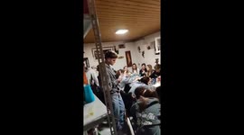 Guy Extinguishes Hair Fire After Lighter Mishap